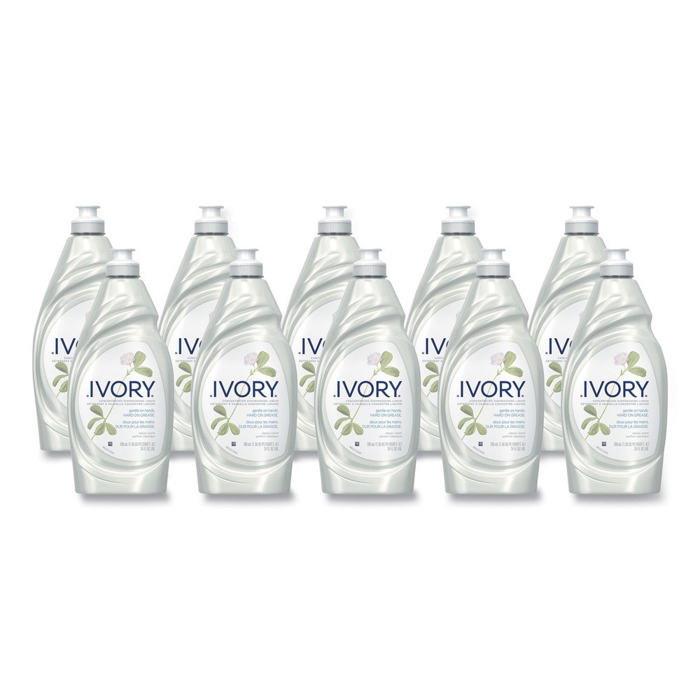 Ivory 25574 24 oz. Bottle Dish Detergent - Classic Scent (10/Carton) New