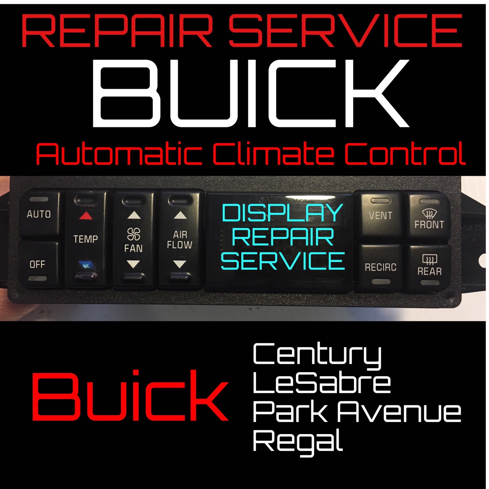 REPAIR Buick Century Climate Control HVAC Repair Service
