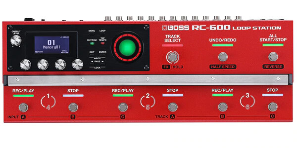 BOSS RC-600 Loop Station Looper Sequencer Electric Guitar Effect Pedal NEW