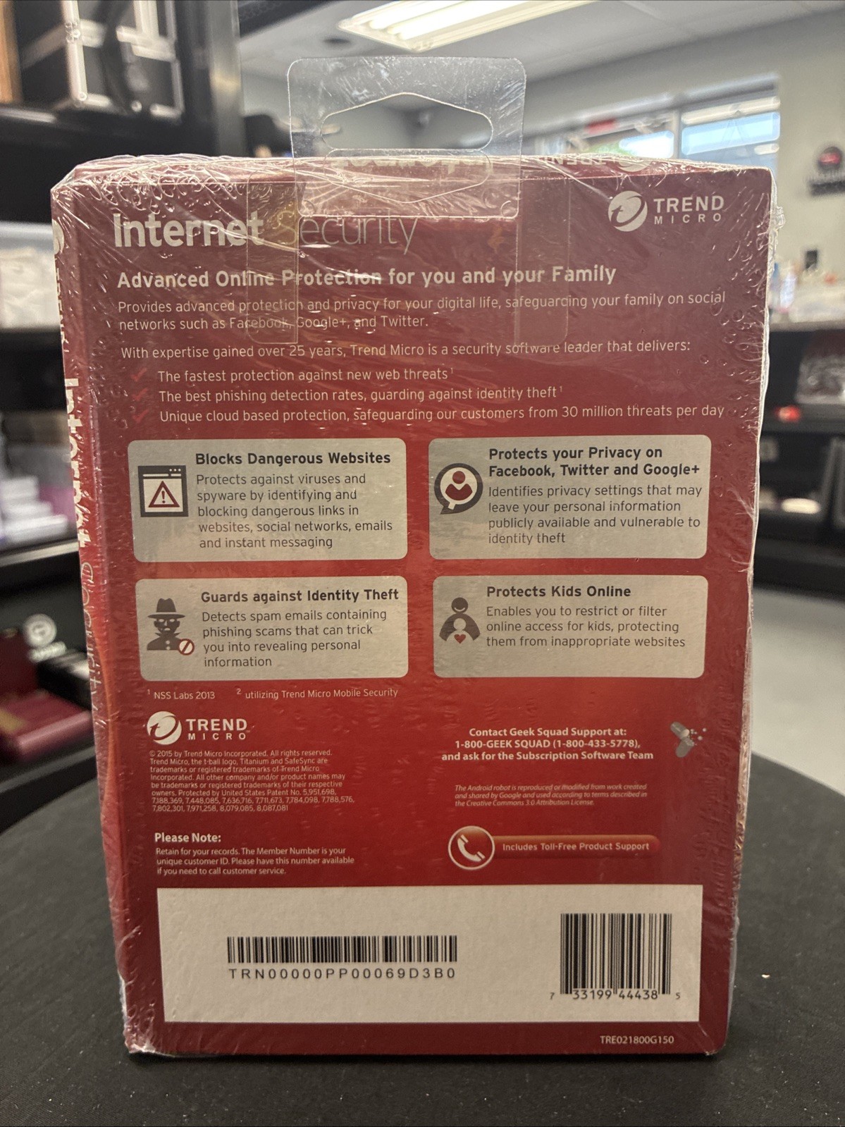 Trend Micro Internet Security + Antivirus Can Be Used On 3 Devices