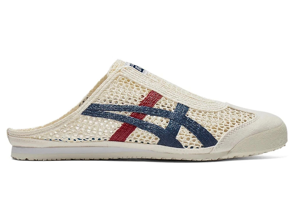 Onitsuka Tiger MEXICO 66 SABOT 1183C123 100 Cream/Mako Blue Unisex Shoes