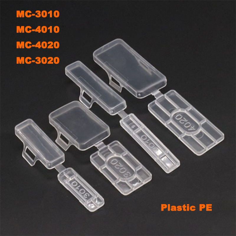 Transparent Cable Marker Waterproof Sign Wire Tie Sign Label Box Plastic Signage