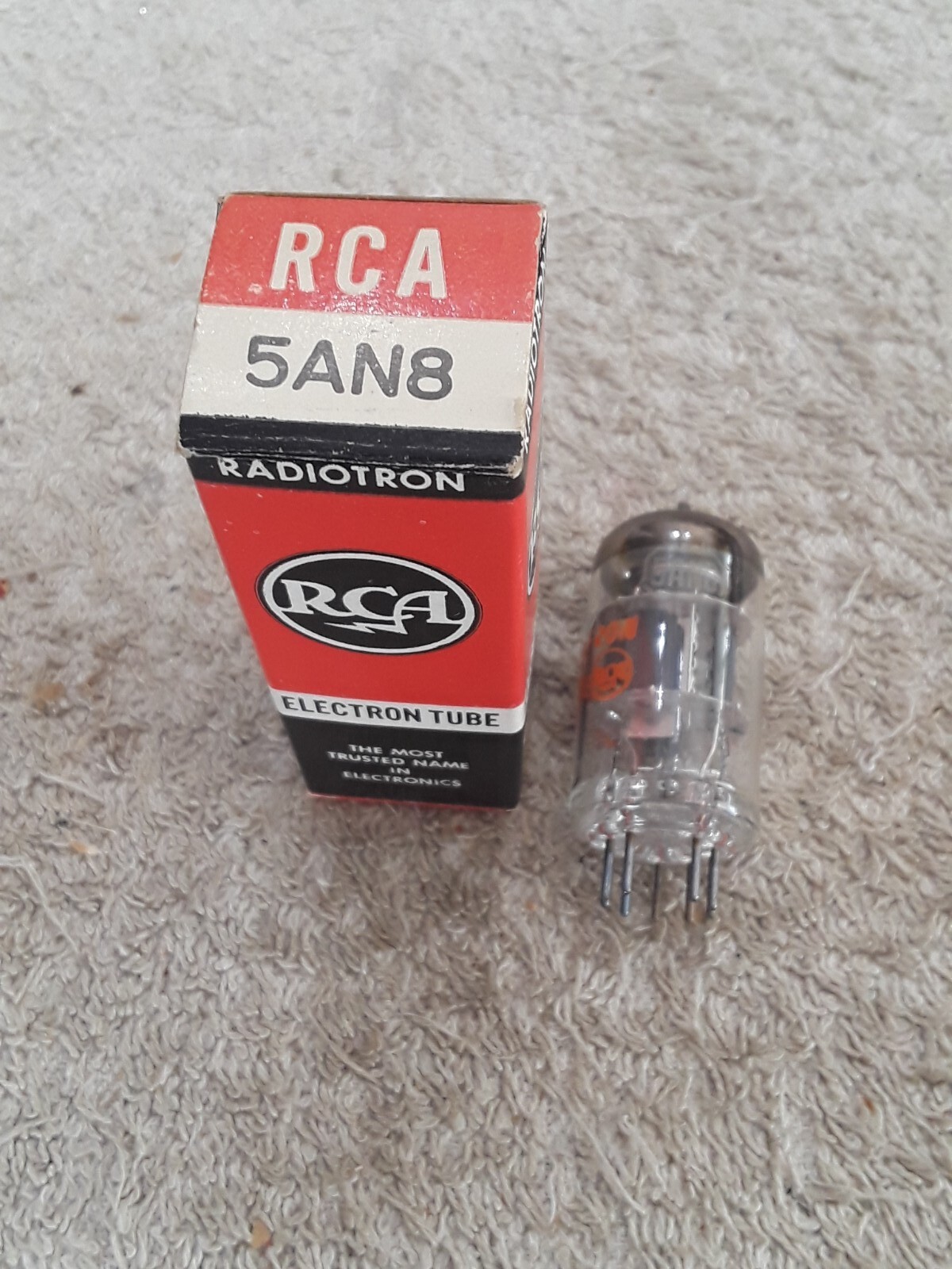 NOS RCA 5AN8 Vacuum tube