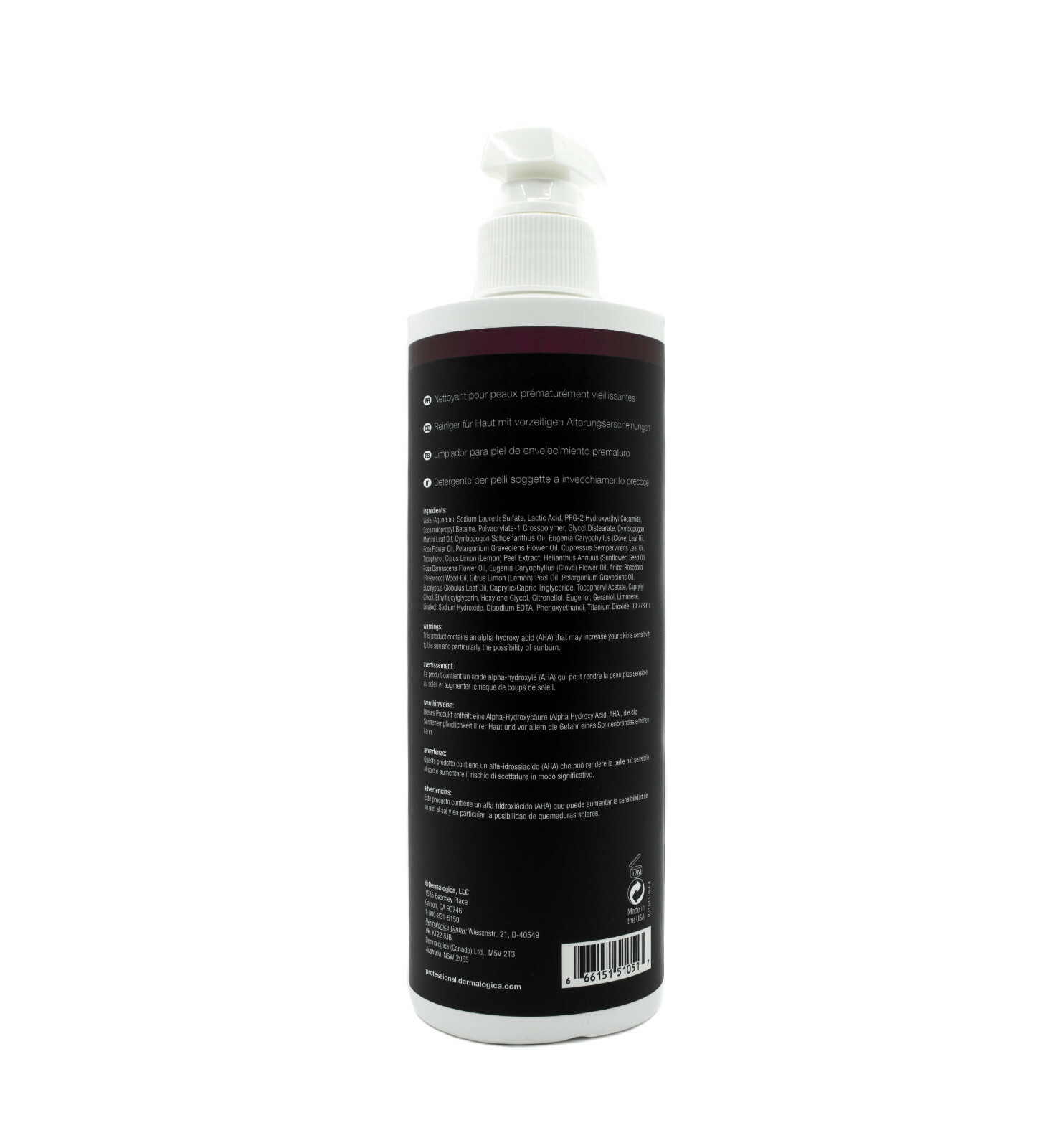 Dermalogica Skin Resurfacing Cleanser Pro Size ( 16oz / 473mL ) NEW PACKAGING