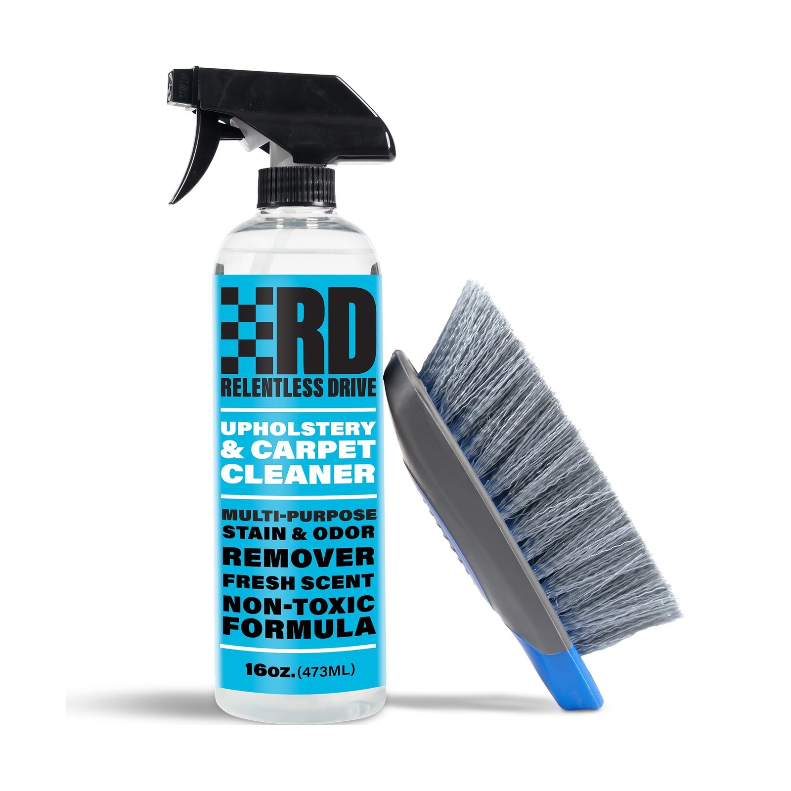 Car Interior Carpet & Upholstery Seat Cleaner — Safe for All Cars —