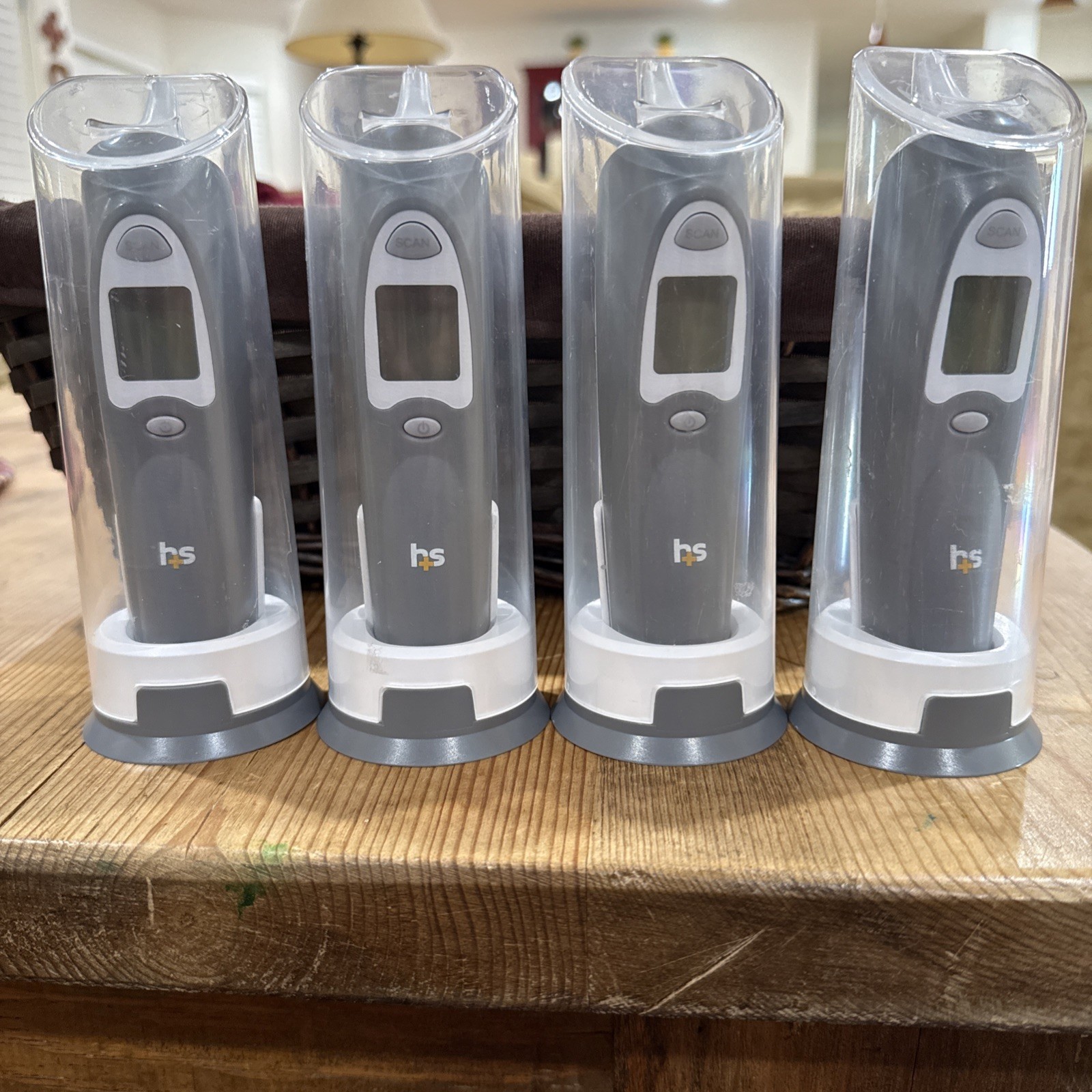 Lot Of 4 Health Smart 18-220-000 Infrared Digital Thermometers