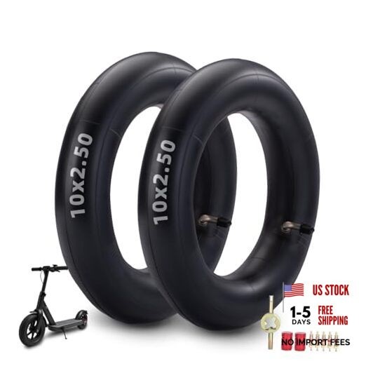 10x2.50 Inner Tube for Electric Scooter - Heavy Duty Scooter Tire 40% 2.0MM