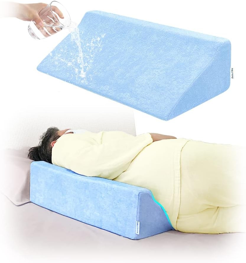 Wedge Pillow for Side Sleeping Positioning Wedges for Bed Sores Turning Medical