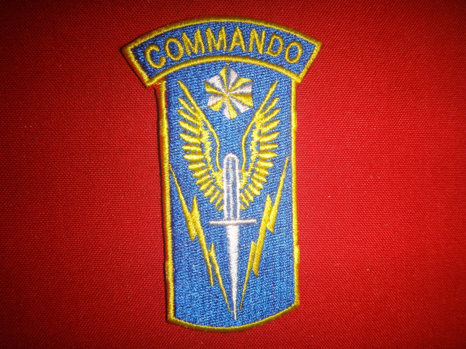Vietnam War US 6th Special Operations Squadron COMMANDO Patch