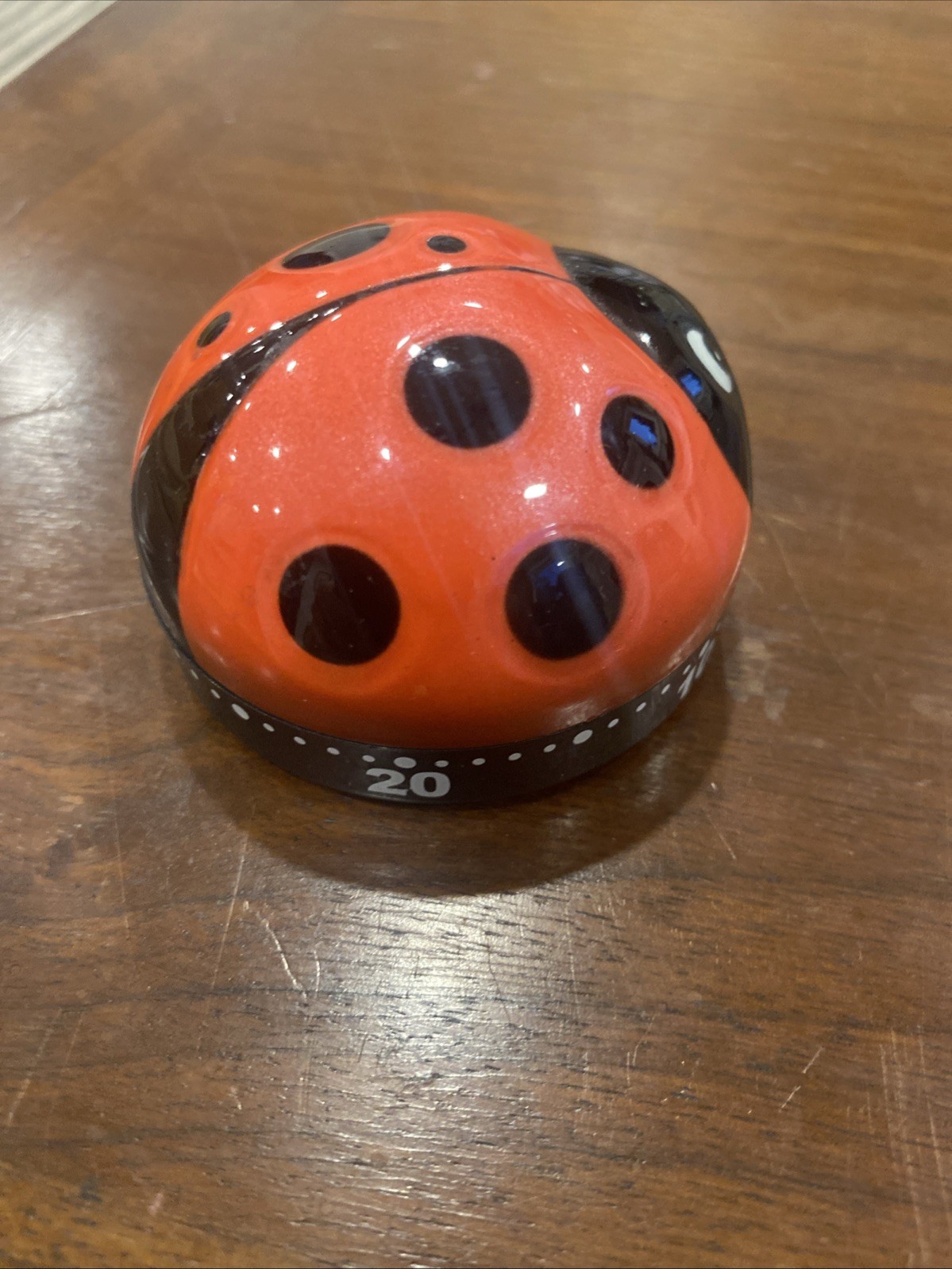 Ladybug Kitchen Timer Mechanical Windup Timer 60 Minutes Working Tested
