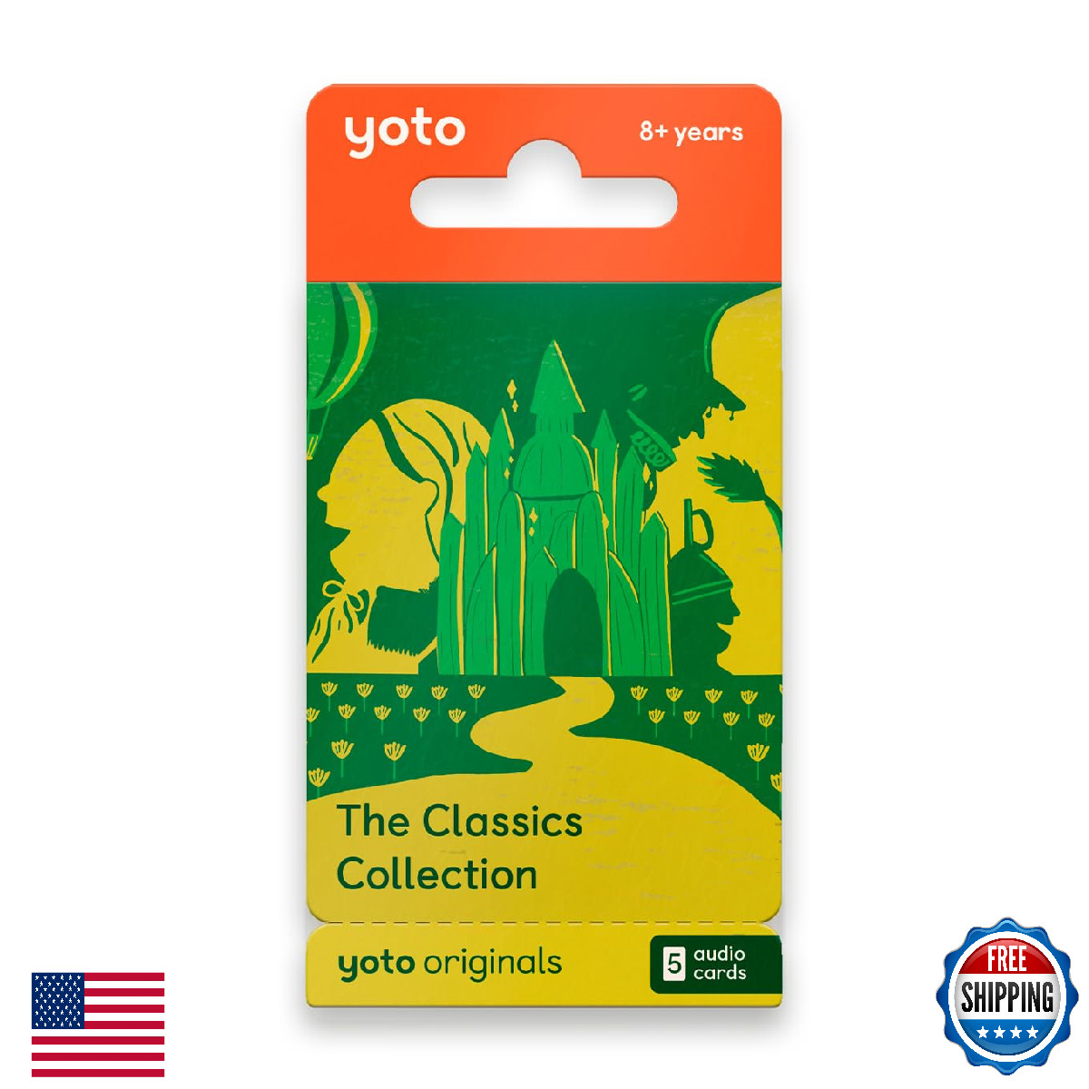 Yoto The Classics Collection: 5 Kids Audio Cards for Player & Mini