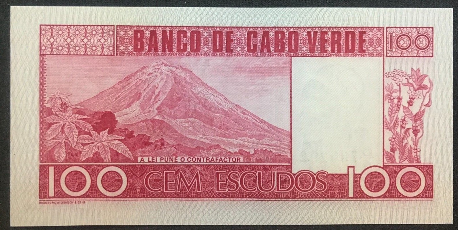 Cape Verde 100 Escudos KM #54 Gem C.U. 1977
