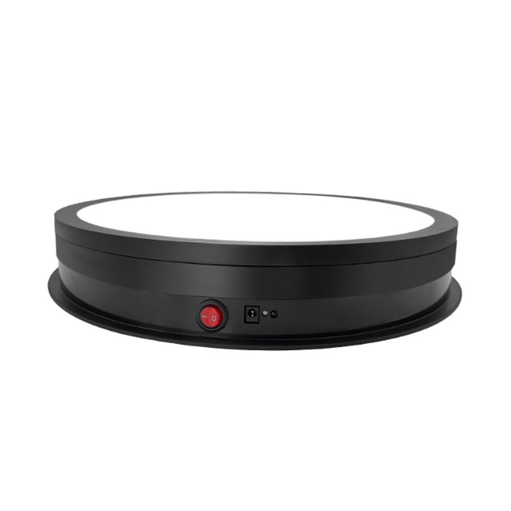 Remote Control Illuminated Rotating Visualizer Motorized Carousel Photography