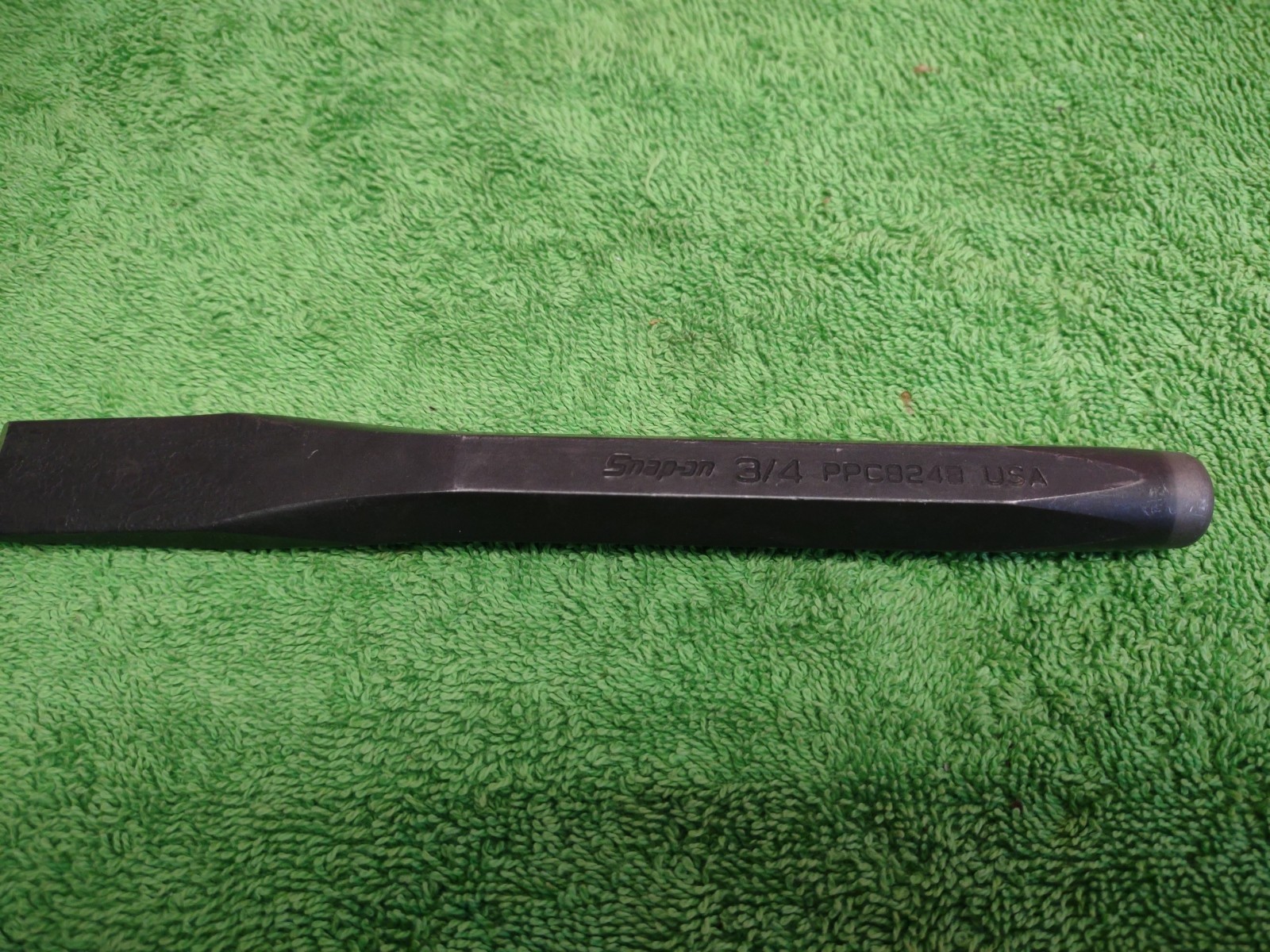 New!!! Snap On Tools PPC824B 3/4" Flat Chisel 7-1/4" Long USA