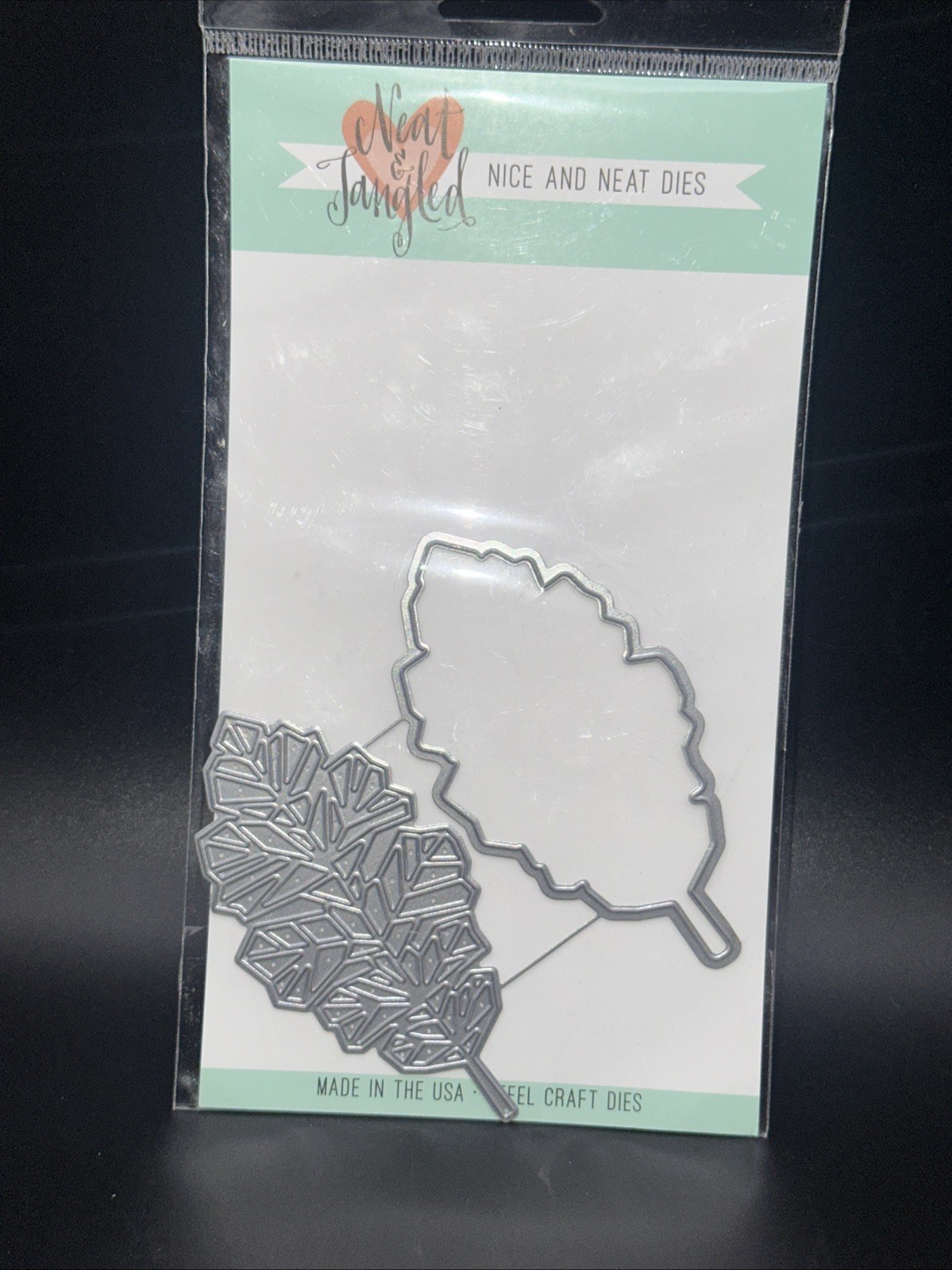 Neat & Tangled - Oak Leaf  Coordinating Dies Steel Craft made in USA NAT302