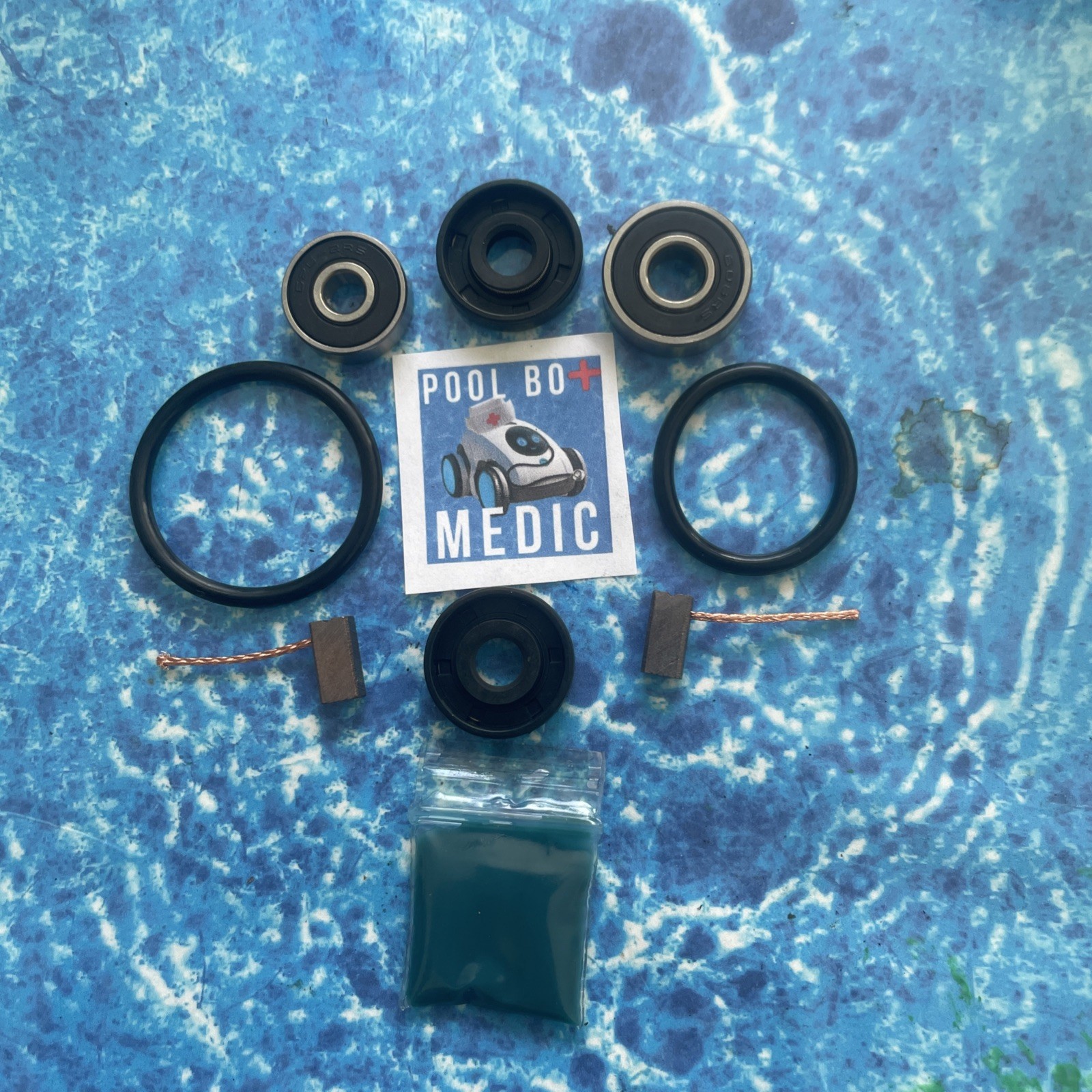 FITS MAYTRONICS DOLPHIN POOL IMPELLER MOTOR AND SEAL REPAIR KIT 5500029