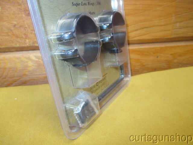 Leupold STD Super Low Rings Matte 1 Inch No 49896