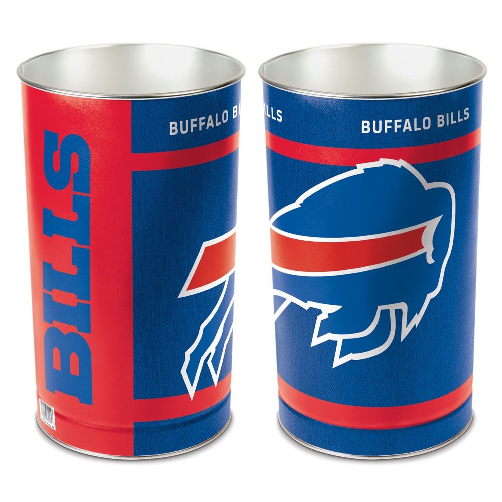 BUFFALO BILLS 15"X10.5" TRASH CAN WASTEBASKET BRAND NEW WINCRAFT 👀🏈