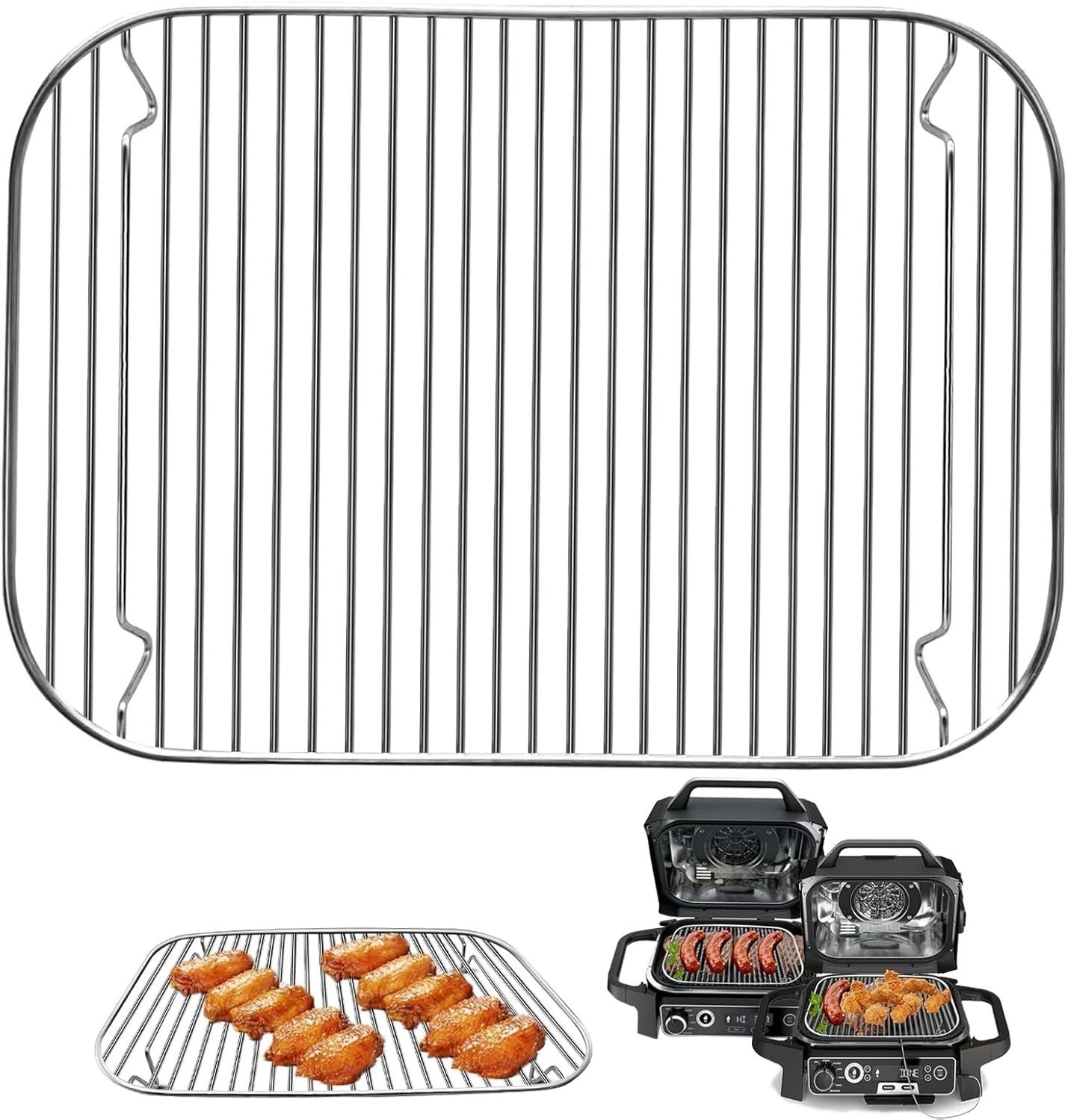 Stainless Steel Rack for Ninja OG701 OG751 Woodfire Outdoor Indoor Grill Stand &