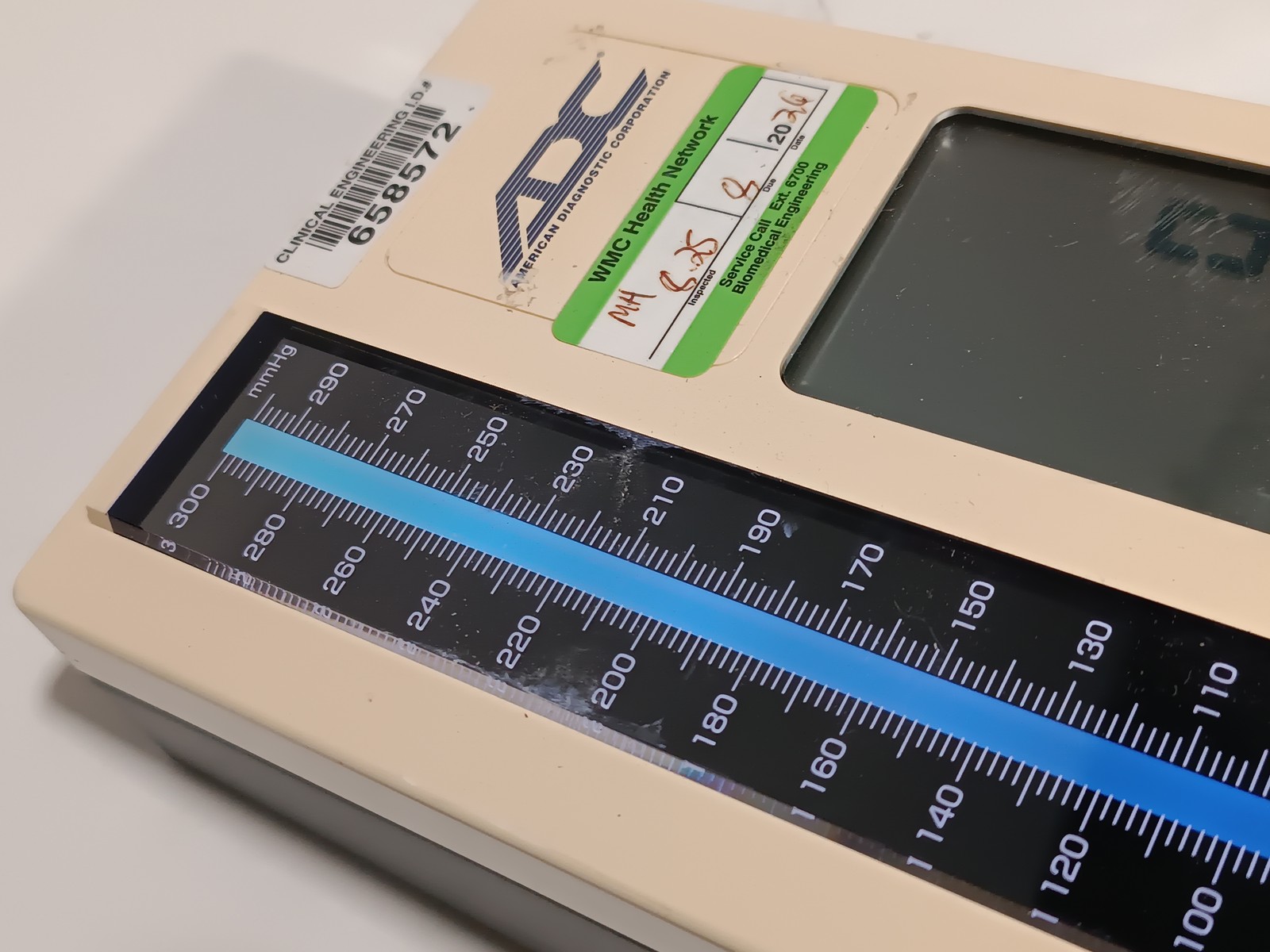 ADC 9002 e-sphyg 2 Automatic Sphygmomanometer 0-300mmHg BP unit