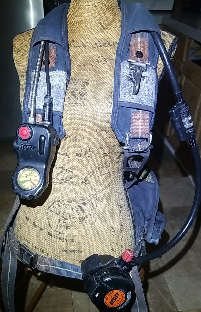 SCOTT 4.5 Air Pack Harnesses W/Pressure Reducer, Air Module 16 Available