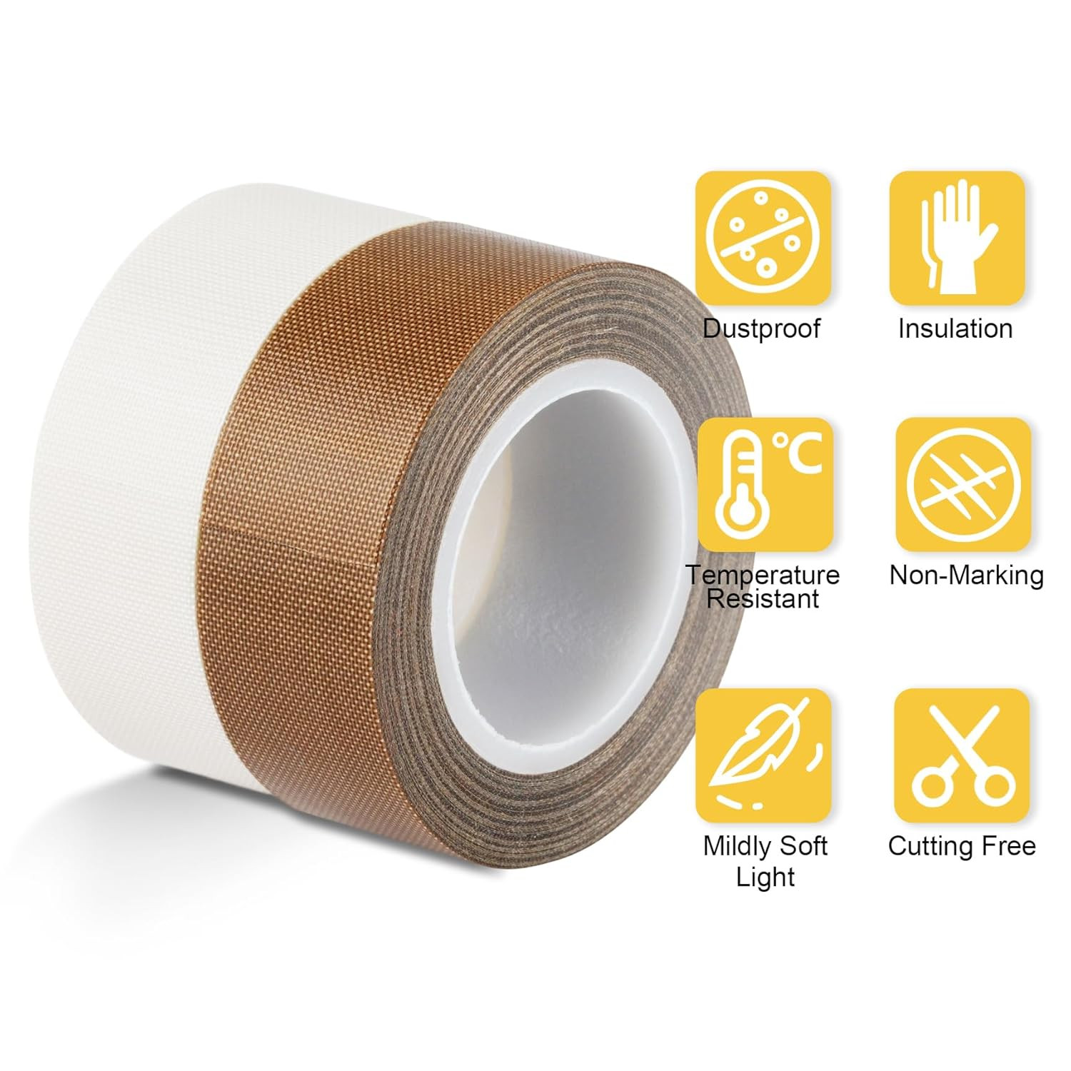 LED Strip Diffuser Tape 2 PCS 0.78 in X 32.8 Ft Light Diffuser Tape for Soften L