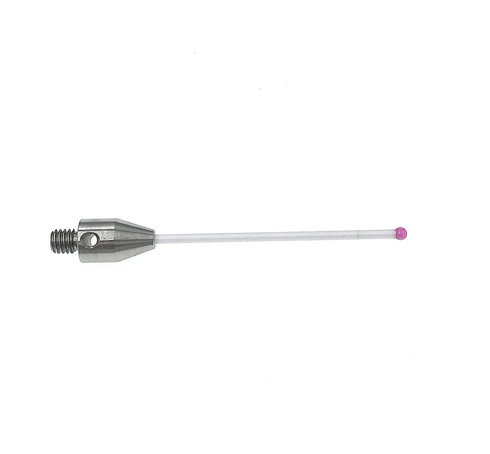 Cmm Touch Probe Stylus Ceramic Stem M4 Thread 2mm Ruby Tip 50mm Long A-5003-4797
