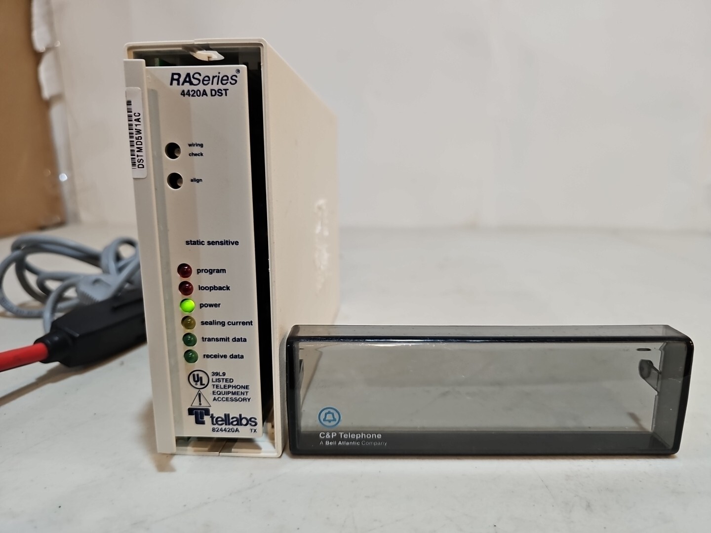Tellabs 4420A, 263E Data Station Termination Assembly Wall Mount TESTED WORKS