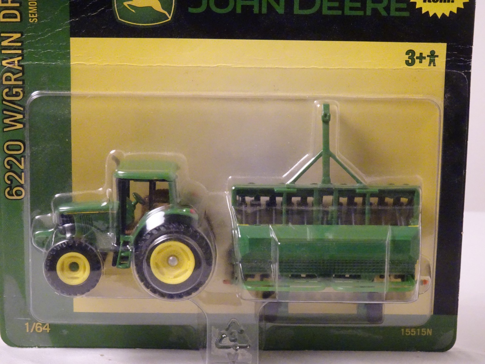 John Deere 6220 Tractor with 1590 Grain Drill, 1/64