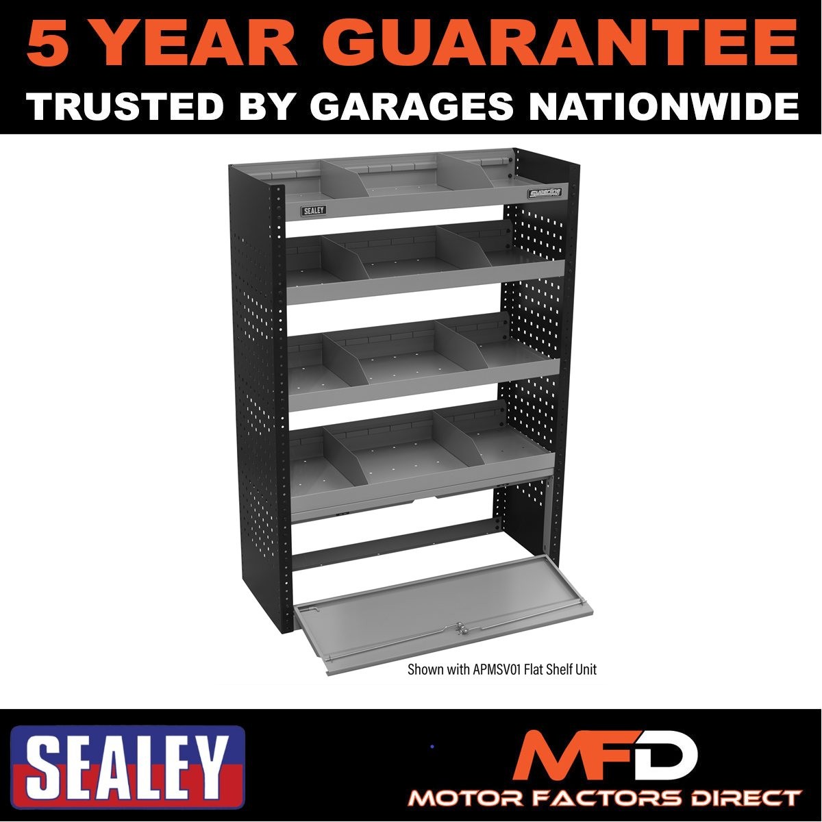 Sealey Superline PRO� Modular Lockable Storage Door 845mm APMSV03