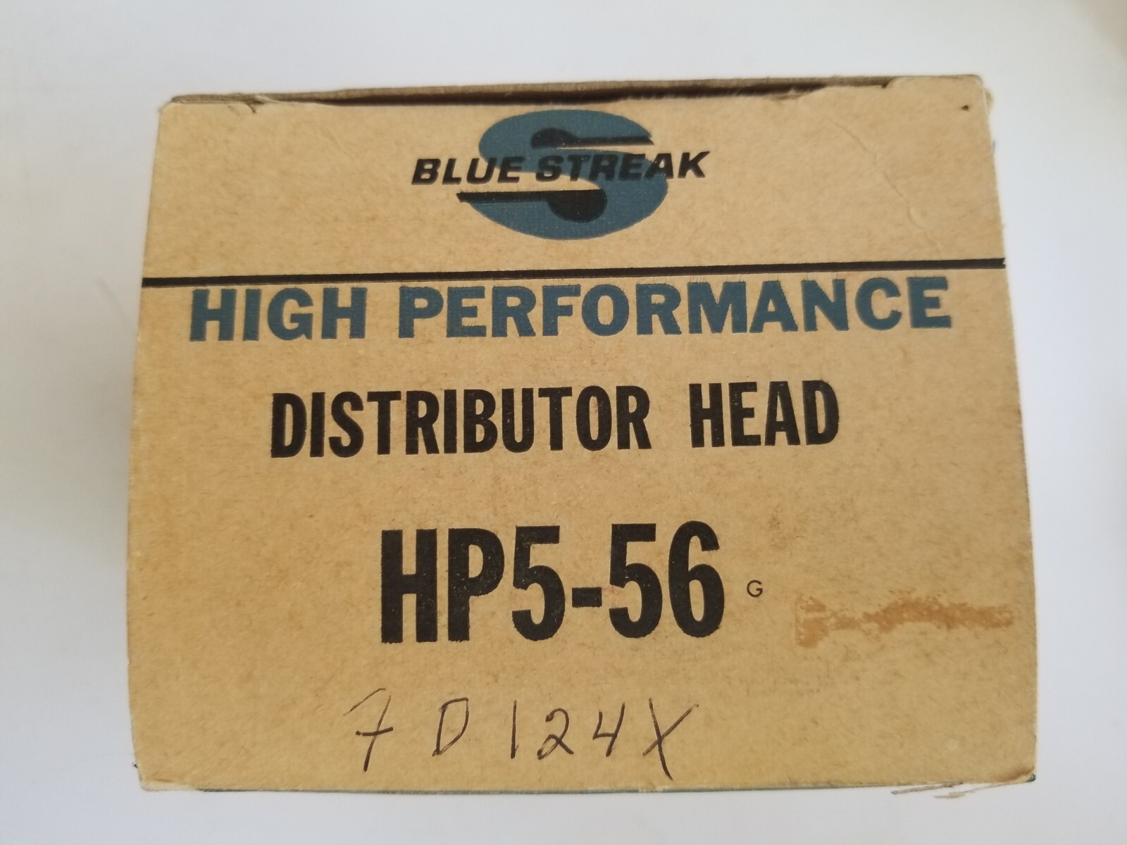 Blue Streak HP5-56 High Performance Blue Swirl Distributor Cap