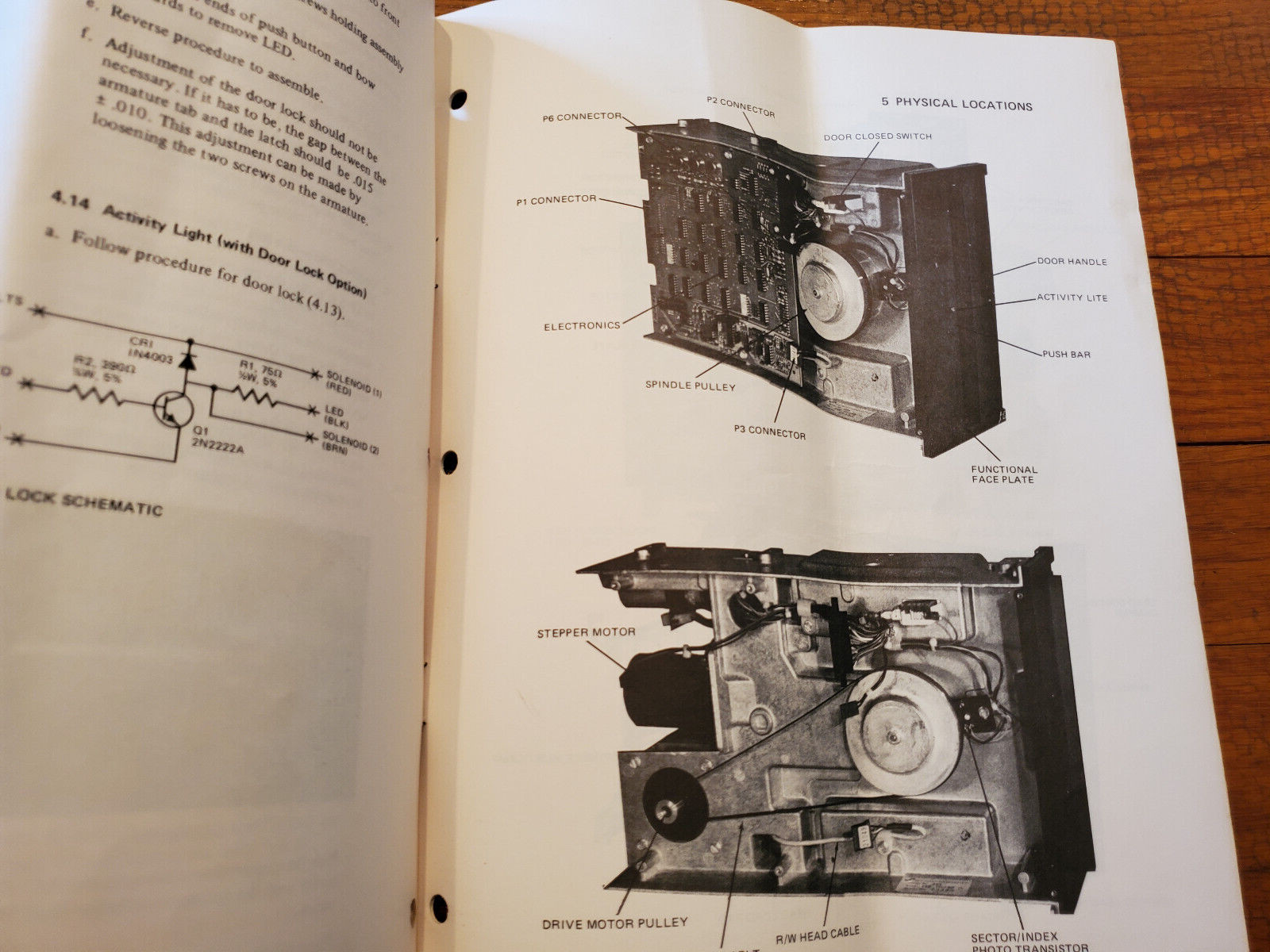 SHUGART SA800/801 8" FLOPPY DRIVE MAINTENANCE MANUAL