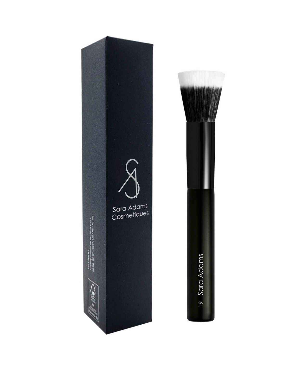 Sara Adams Cosmetiques Round Foundation Brush #19