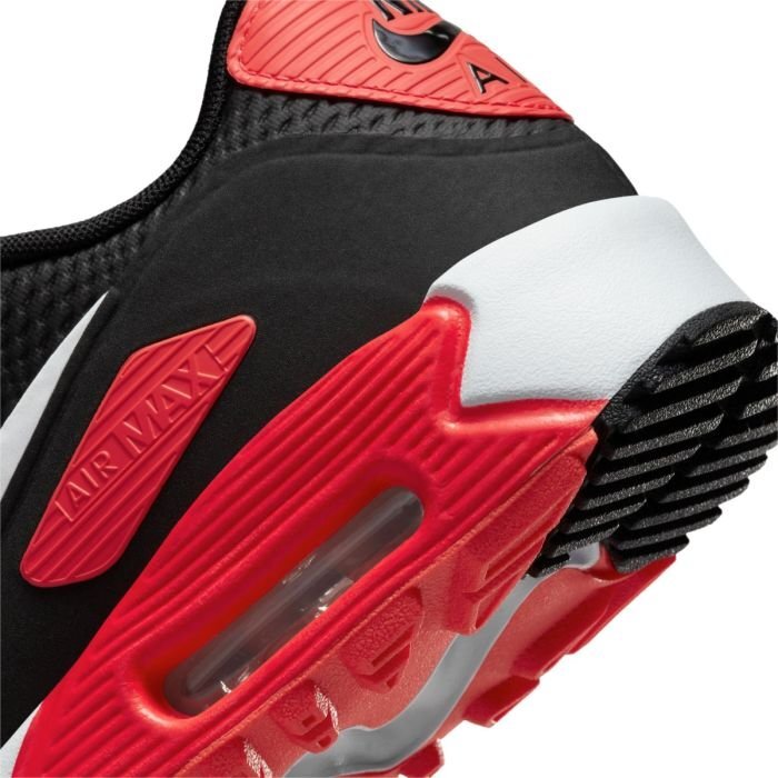 Nike Air Max 90 G Infrared 23 Red Iron Grey CU9978-010 sz 14 Men's Golf Cleats