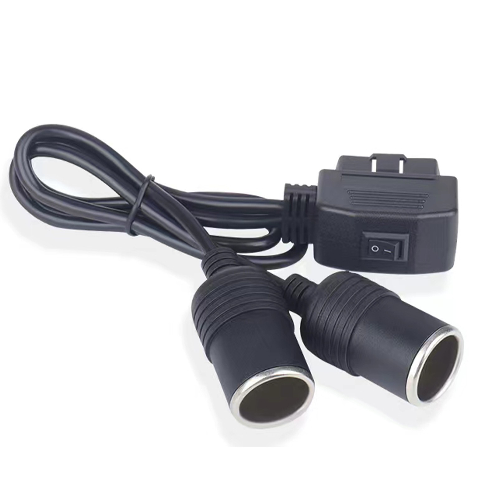 New Universal 16-Pin OBD2 Car Cigarette Lighter Socket Charger Power Adapter N