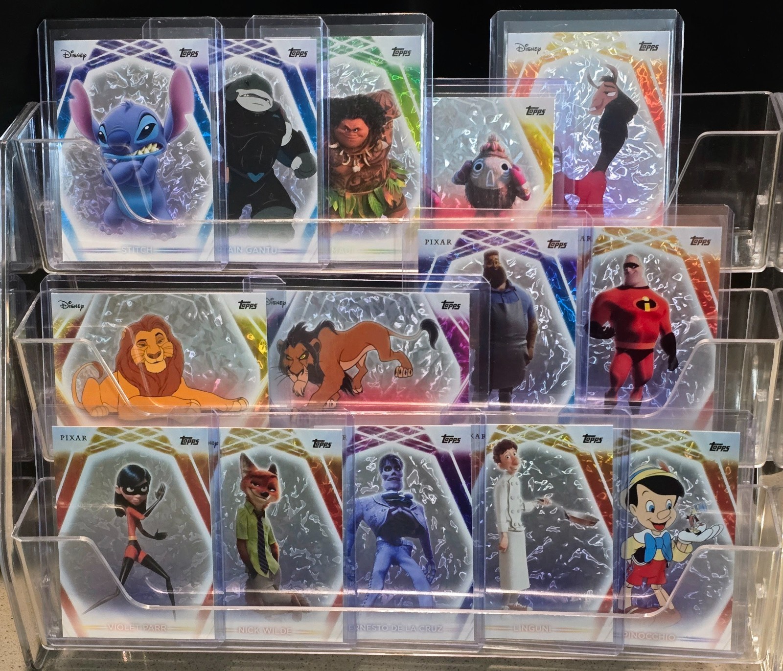 2026 Topps Disney Neon Snow Cap Parallel Pick Your Card PYC