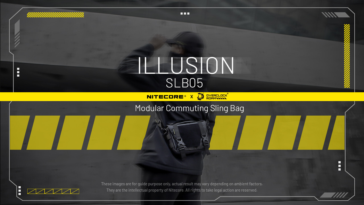 NiteCore SLB05 Modular Commuting Sling Bag