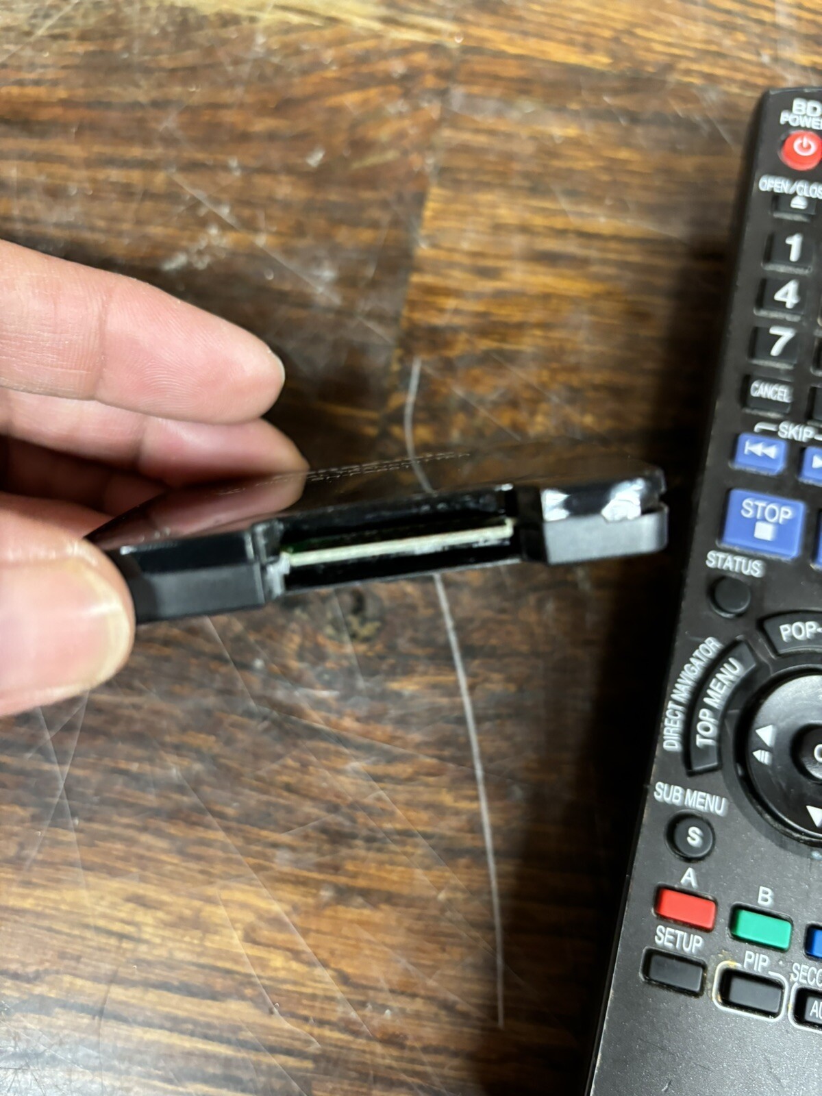 Panasonic SH-FX65T Transmitter and remote control for BD player