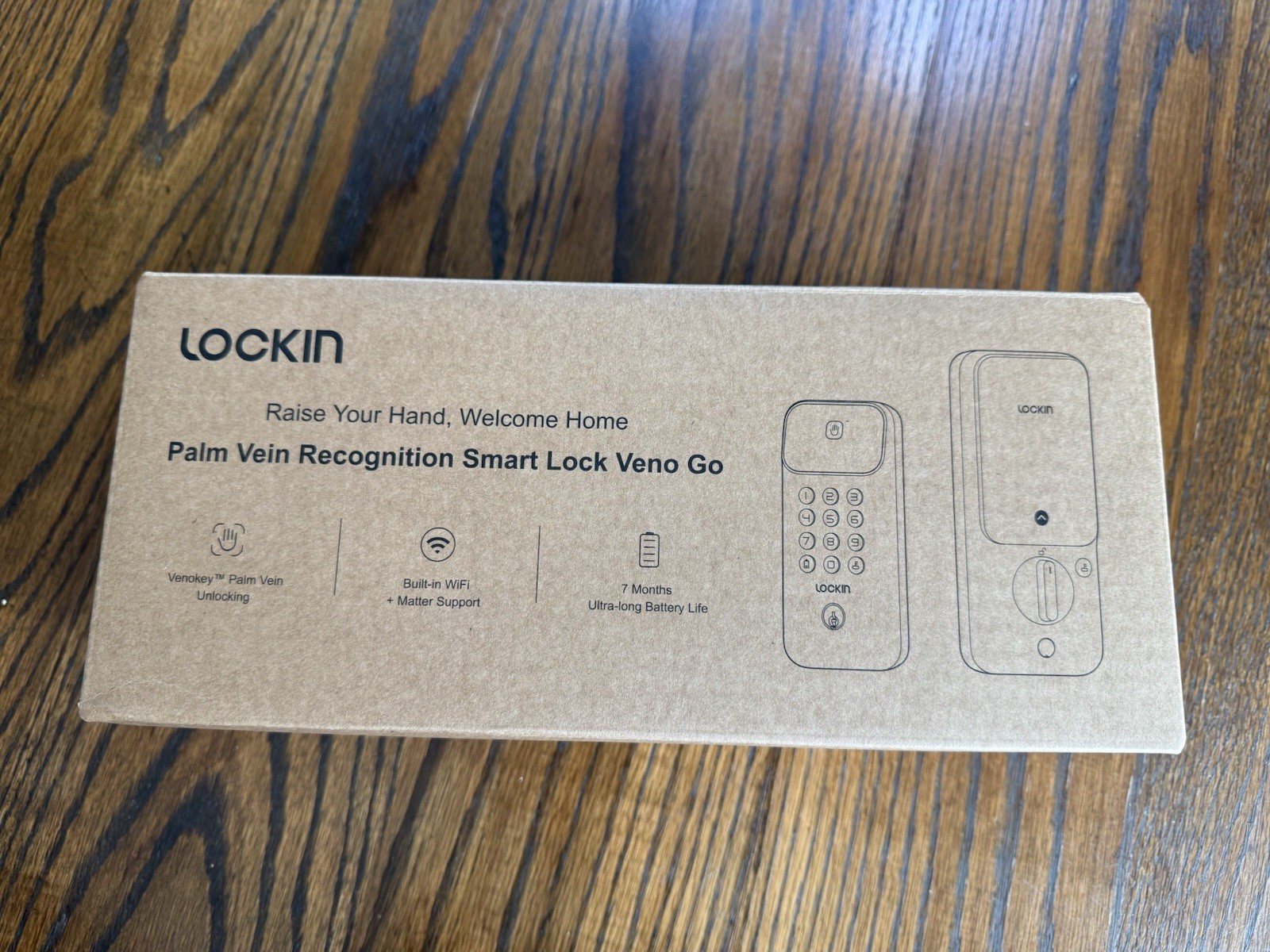 Lockin Veno Go Smart Deadbolt