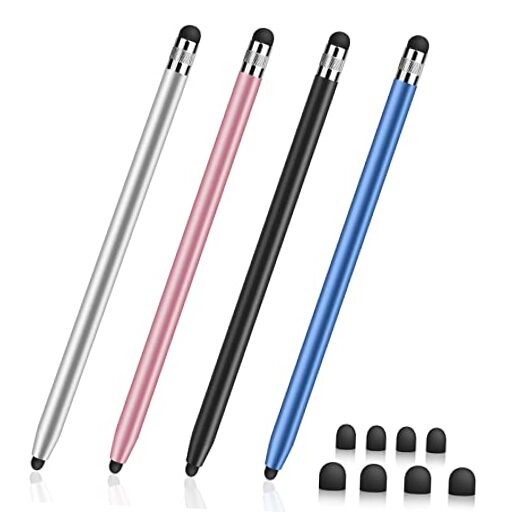 Stylus Pen for Ipad,  4 Pcs Stylus Pens for Silver&Rosegold&Black&Blue