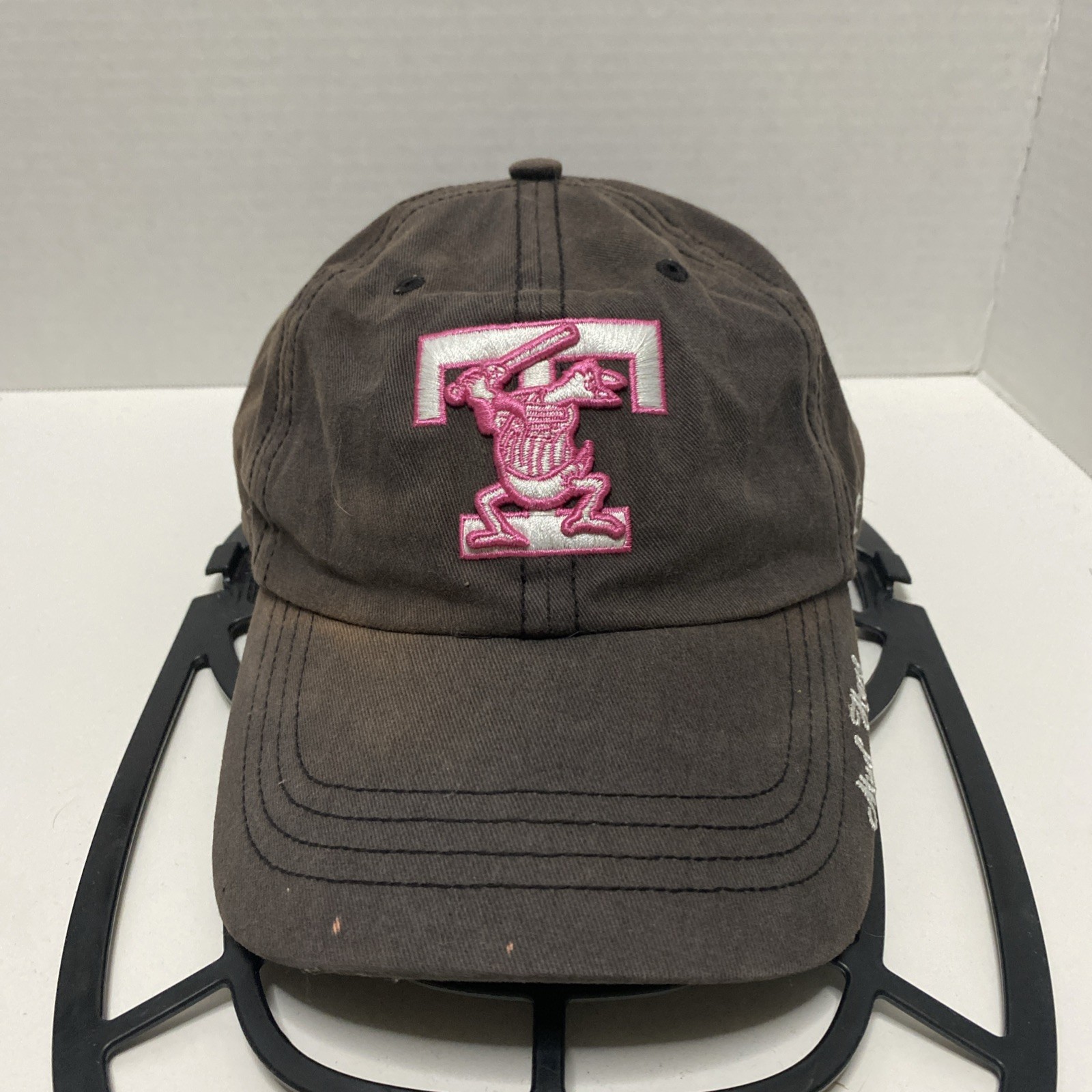 Toledo mudhens baseball cap 47 brand ladies adjustable back cap used