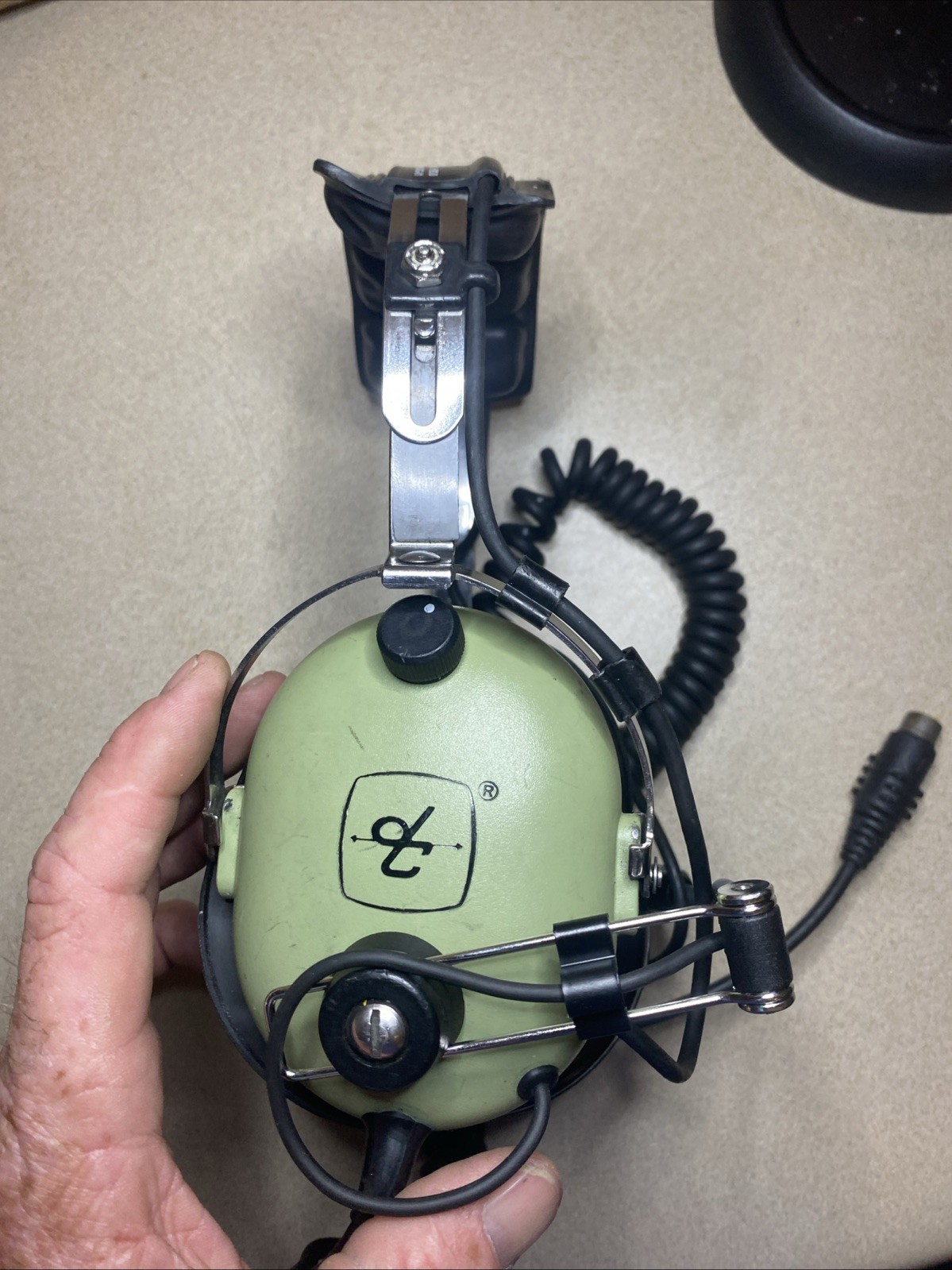 David Clark Headphones Dual Volume Control with Microphone H9930 40990G-01
