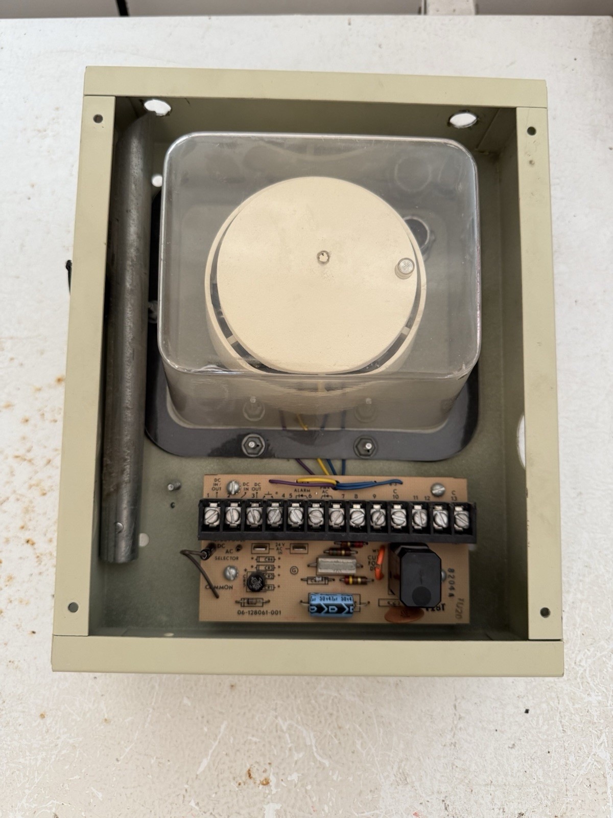 FENWAL DH-21 Duct Detector With Ion Smoke Rare Old Duct Detector