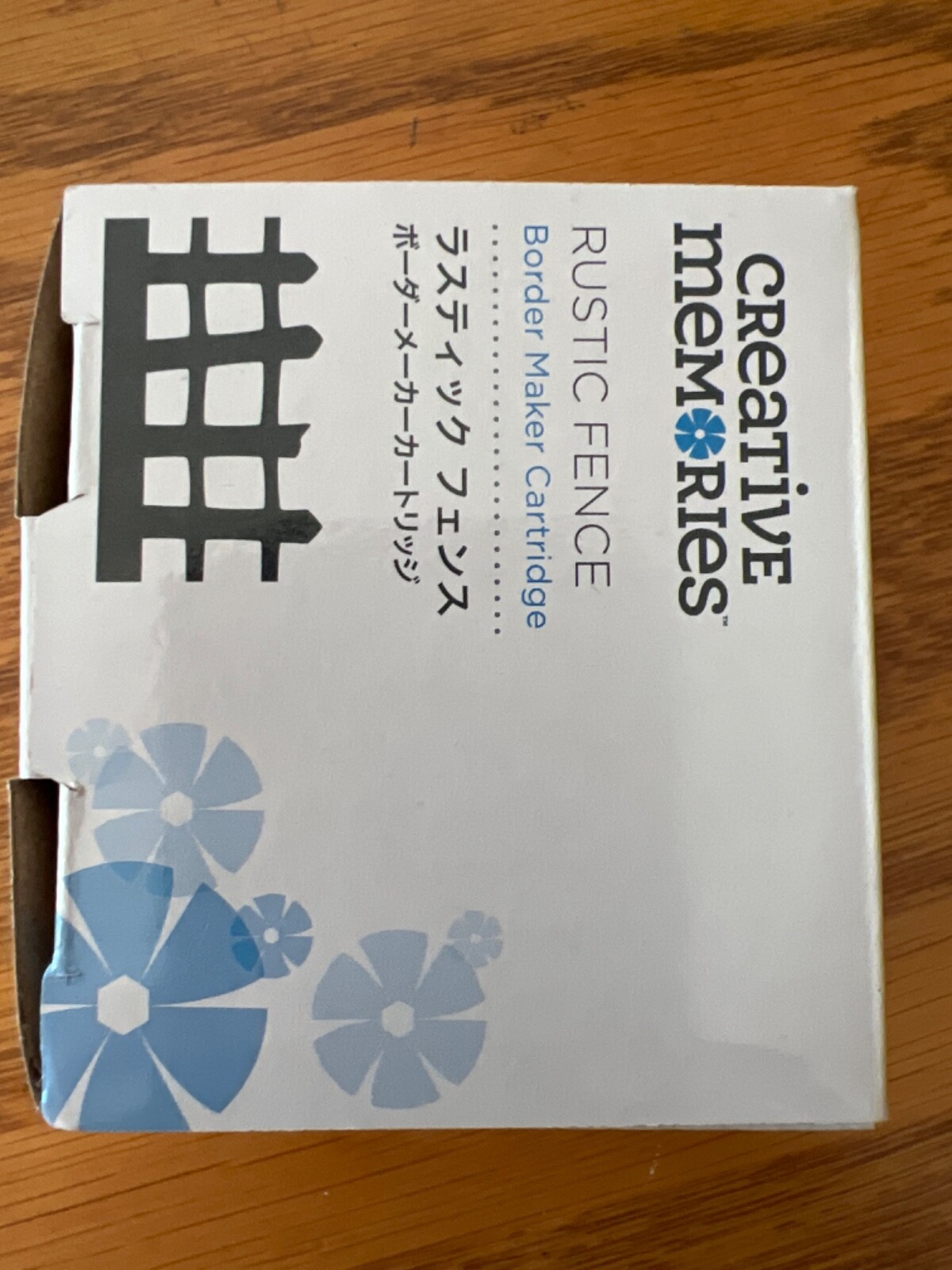 Creative Memories Rustic Fence Border Maker Cartridge bmc NIB