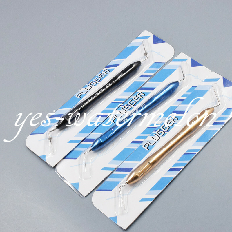Dental Endodontic Endo Buchanan Hand Plugger Tip Fill Obturation Screw-type