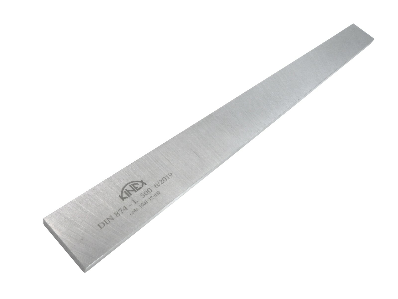 Kinex 1000mm Machinist Straight Edges DIN 874/1 Spring Steel 1039-12-100