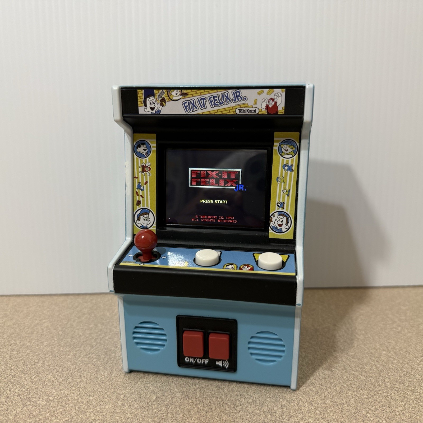 Disney Fix It Felix Jr. Mini Arcade Game Basic Fun Tested!