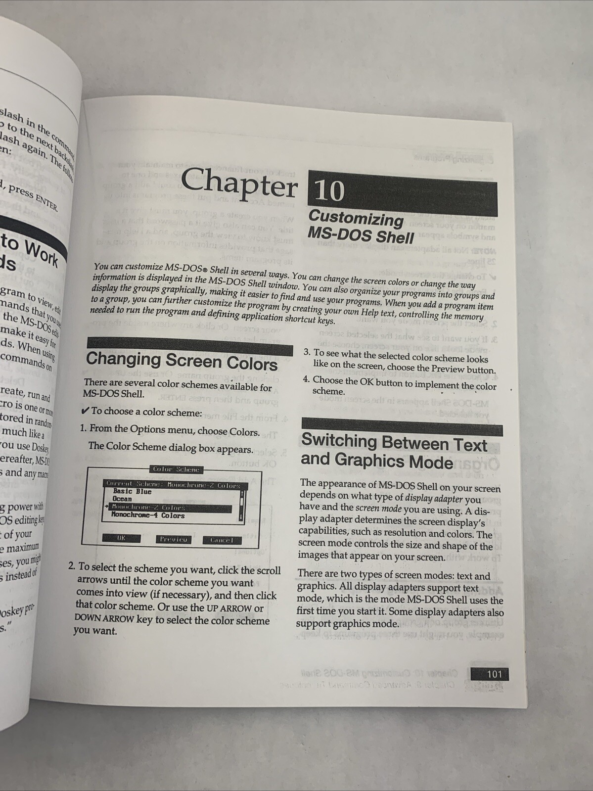 Microsoft MS-DOS Version 5.0 Getting Started User's Guide Reference VTG 1991 MIC