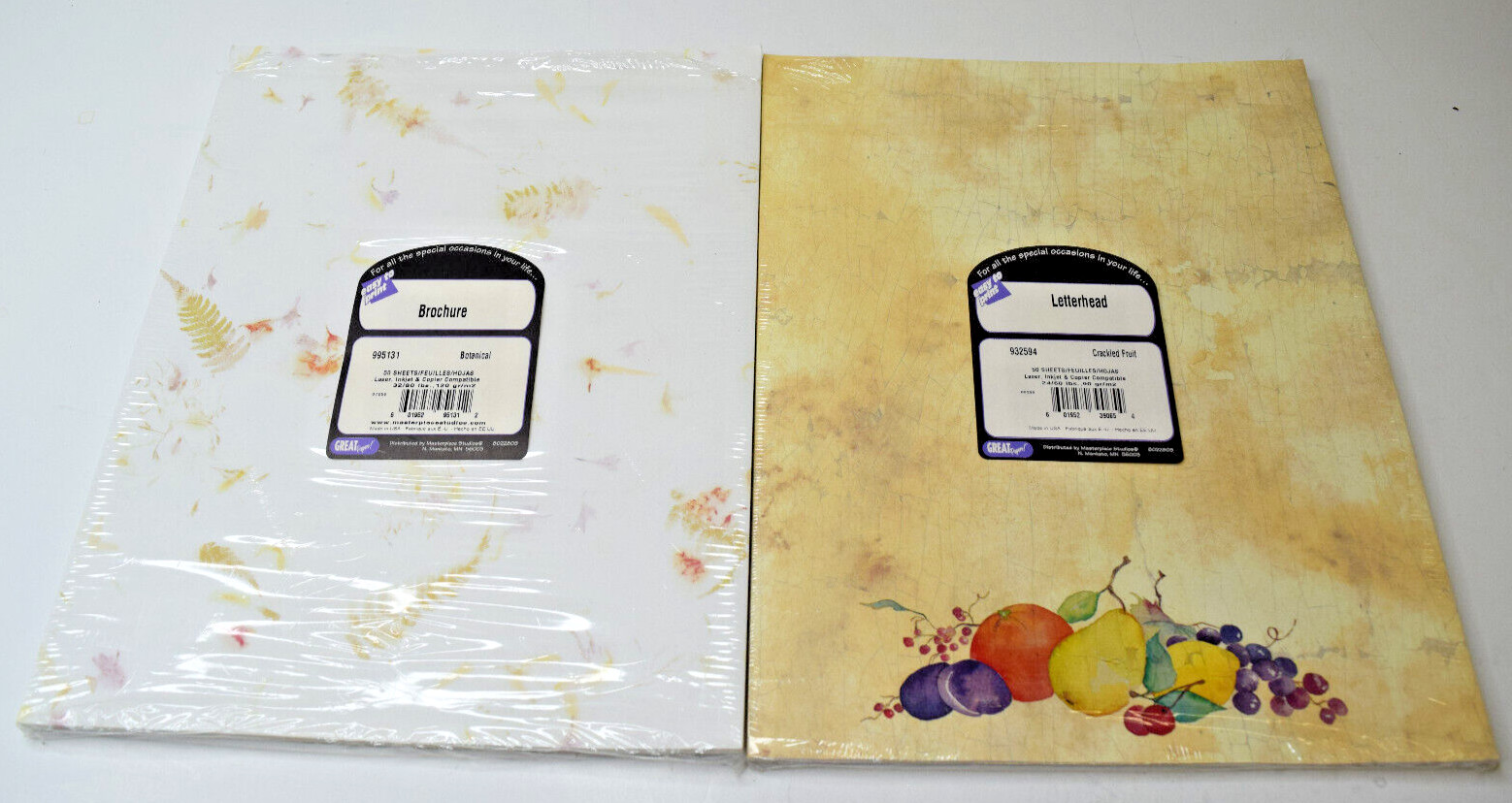 Great Papers All Occasion Stationery Letterhead and Brochure