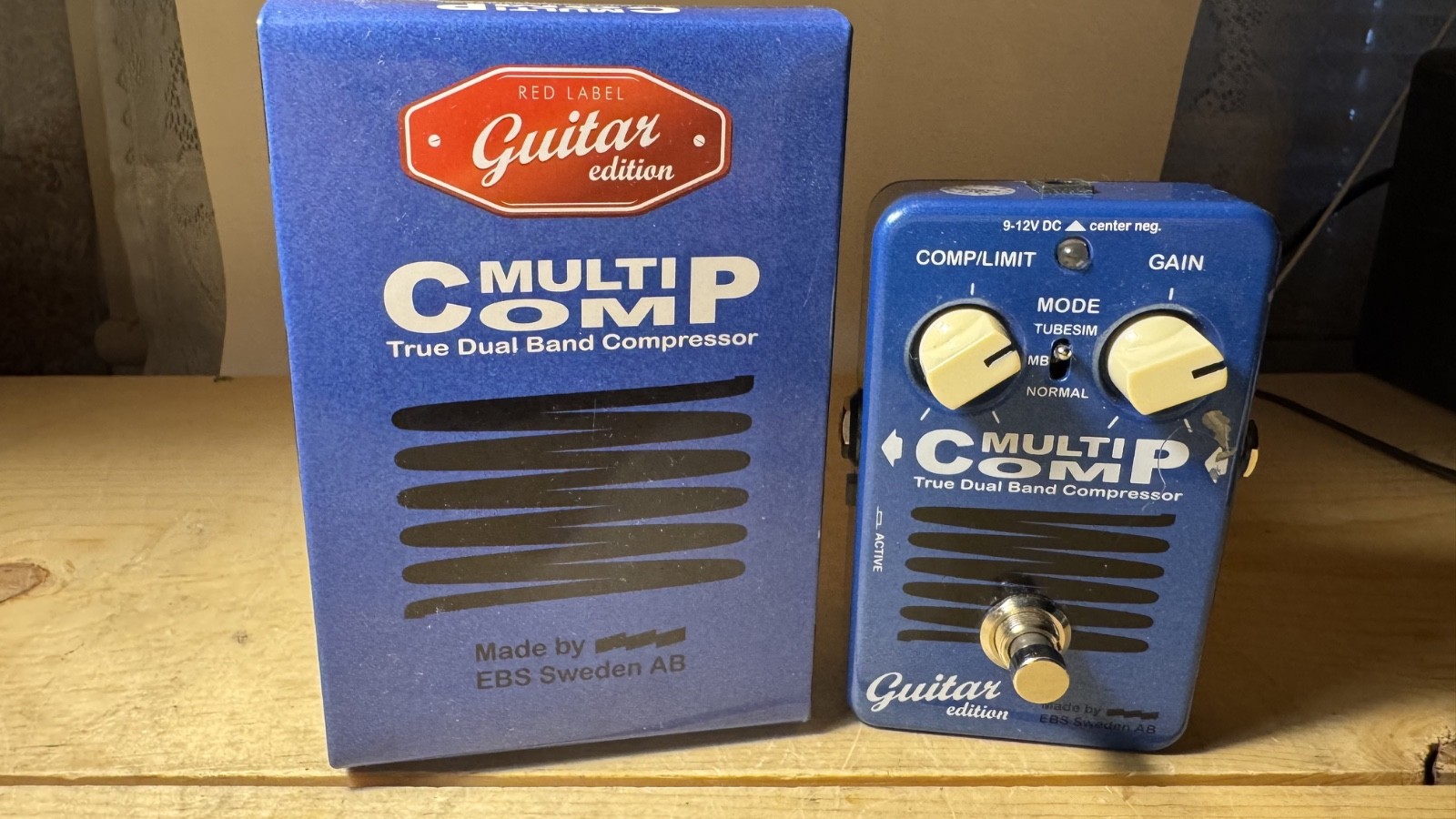 EBS Multi Comp True Dual Band Compressor - Guitar Edition